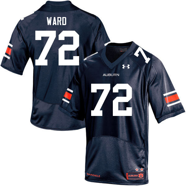 Men's Auburn Tigers #72 Brady Ward Navy 2021 College Stitched Football Jersey